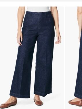 SPANX Denim Wide Leg Pants